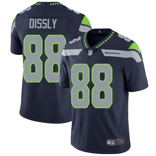 Seattle Seahawks Limited Navy Blue Men Will Dissly Home Jersey NFL Football #88 Vapor Untouchable->seattle seahawks->NFL Jersey